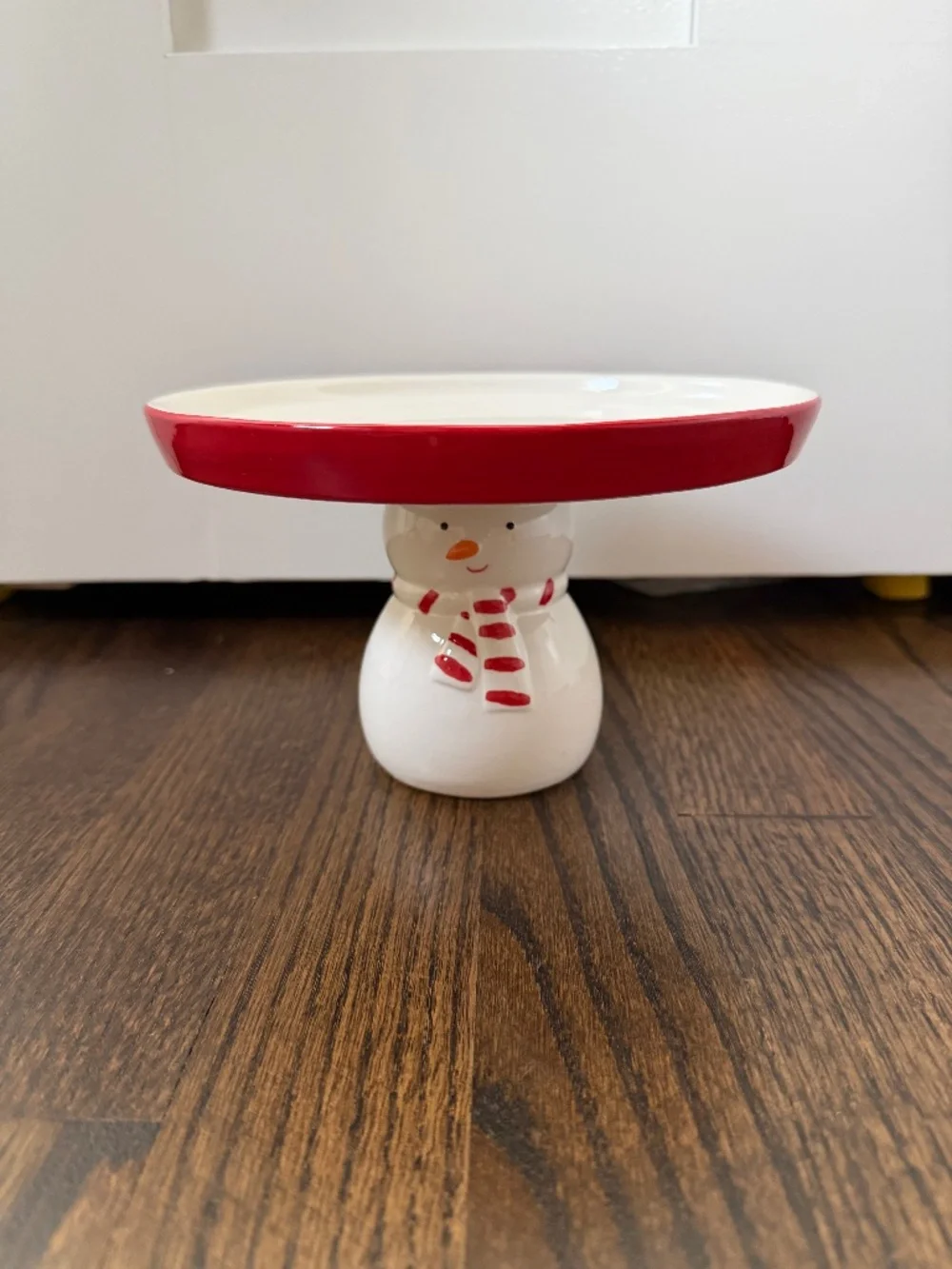Target Bullseye Playground Snowman Cake Stand - Christmas | NWT